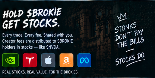 Hold $BROKIE get stocks